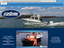 Tablet Screenshot of easternboats.com